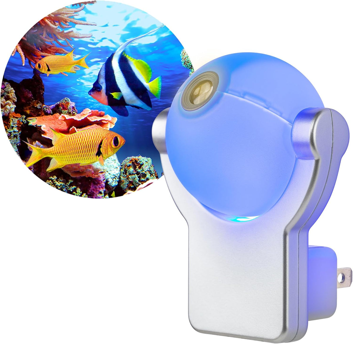 projectables Light Sensing LED Night Light - Tropical Fish-043180112965-LR-275929-2-LR eShop