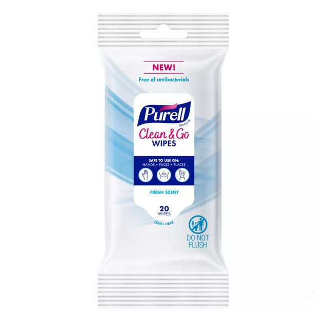 Purell Clean & Go Sanitizing Wipes, 20 count-073852306484-LR-357999-1-LR eShop