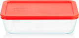 Pyrex Simply Store 6 Cups Clear Food Storage Container With Lid - Red-071160032842-LR-241522-4-LR eShop