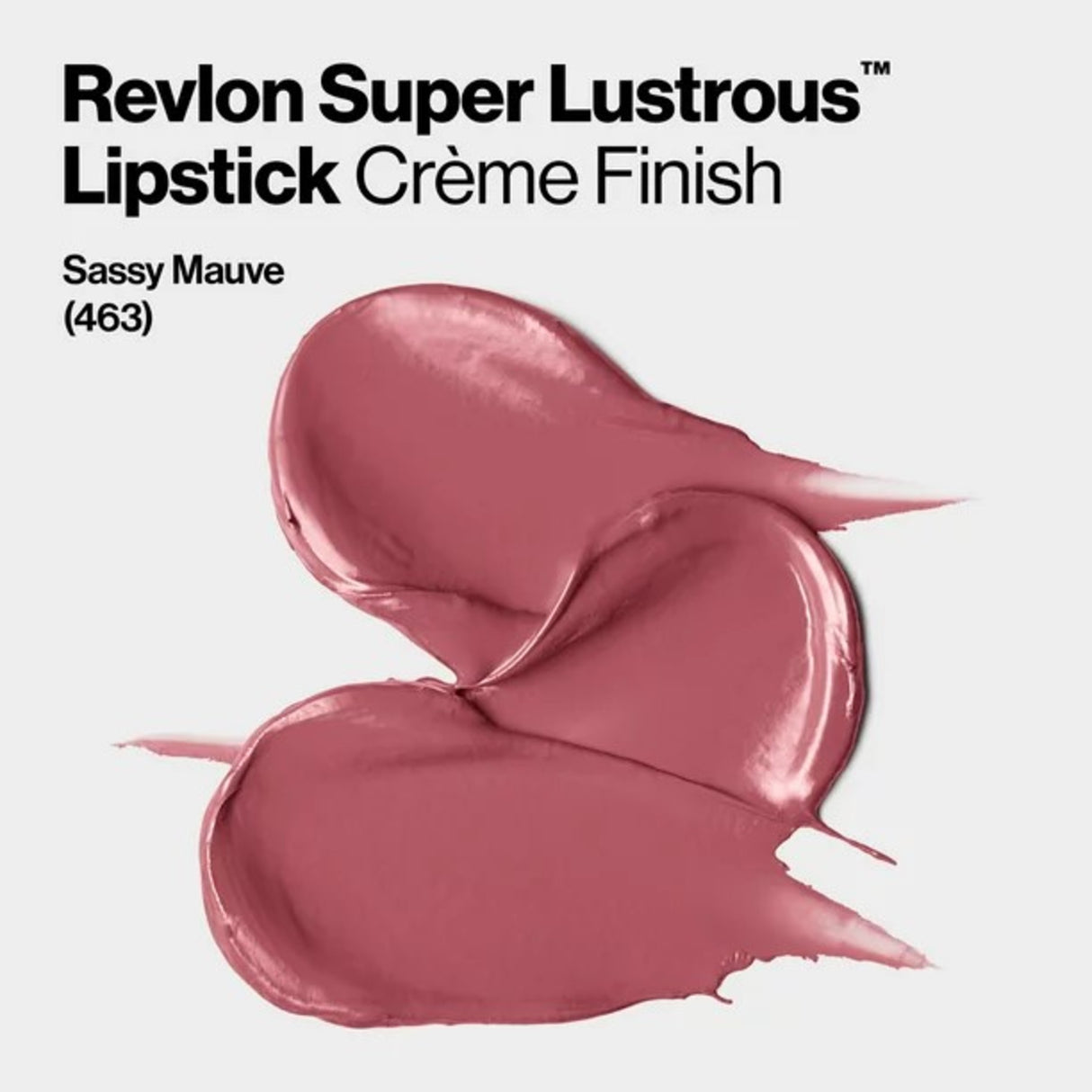 Revlon Super Lustrous Lipstick with Moisturizing Creamy Formula - Sassy Mauve