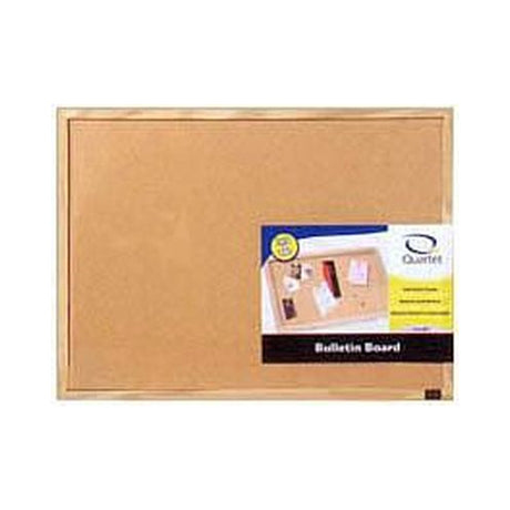 Quartet Cork Bulletin Board 17 x 23 Oak Finish Frame (35-380342Q)-026426380342-LR-185355-1-LR eShop