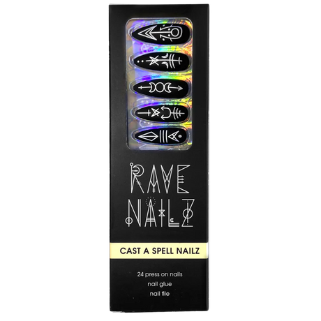 RAVE NAILZ Designer Press On Nails - Cast A Spell Nailz-850019909043-LR-359534-1-LR eShop