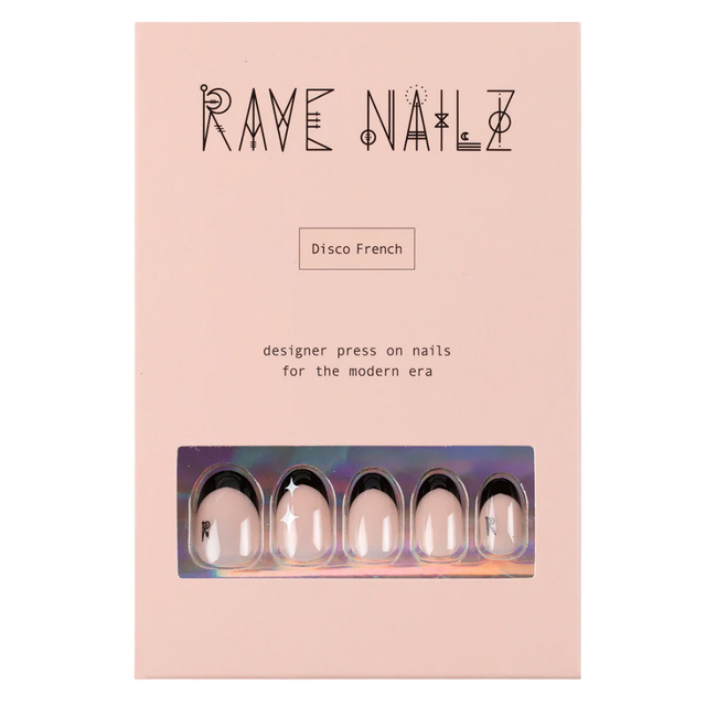 RAVE NAILZ Designer Press On Nails - Disco French-850019909319-LR-359539-1-LR eShop