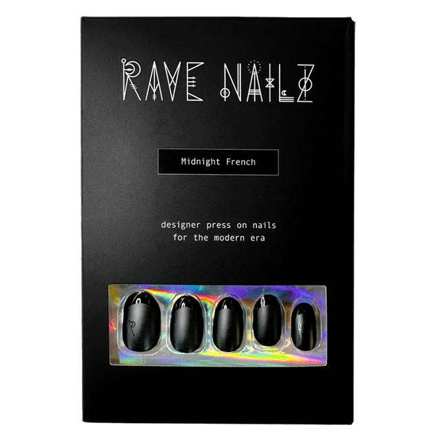 RAVE NAILZ Designer Press On Nails - Midnight French-850019909265-LR-359536-1-LR eShop