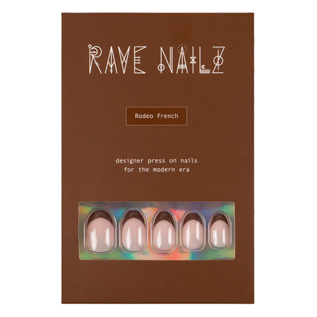 RAVE NAILZ Designer Press On Nails - Rodeo French-850019909302-LR-359538-1-LR eShop