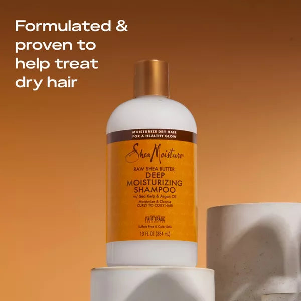 Raw Shea Butter Deep Moisturizing Shampoo - 13 fl oz-764302280200-LR-355270-2-LR eShop