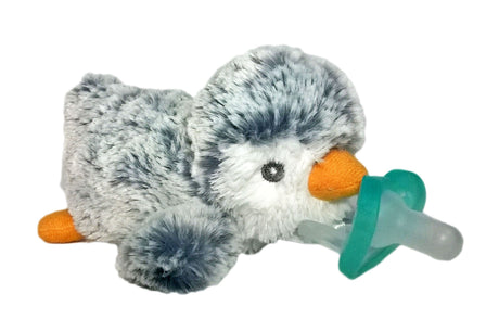 RaZbuddy Paci Holder - Detachable JollyPop Pacifier 0m+ - Penguin-857371000449-LR-331102-1-LR eShop