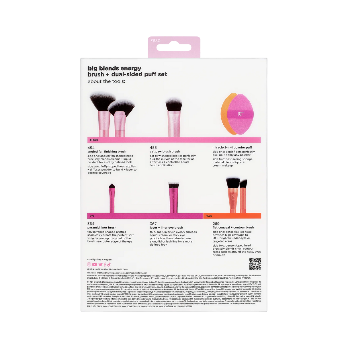 Real Techniques Big Blends Energy Set, 6 count-079625445664-LR-360989-10-LR eShop