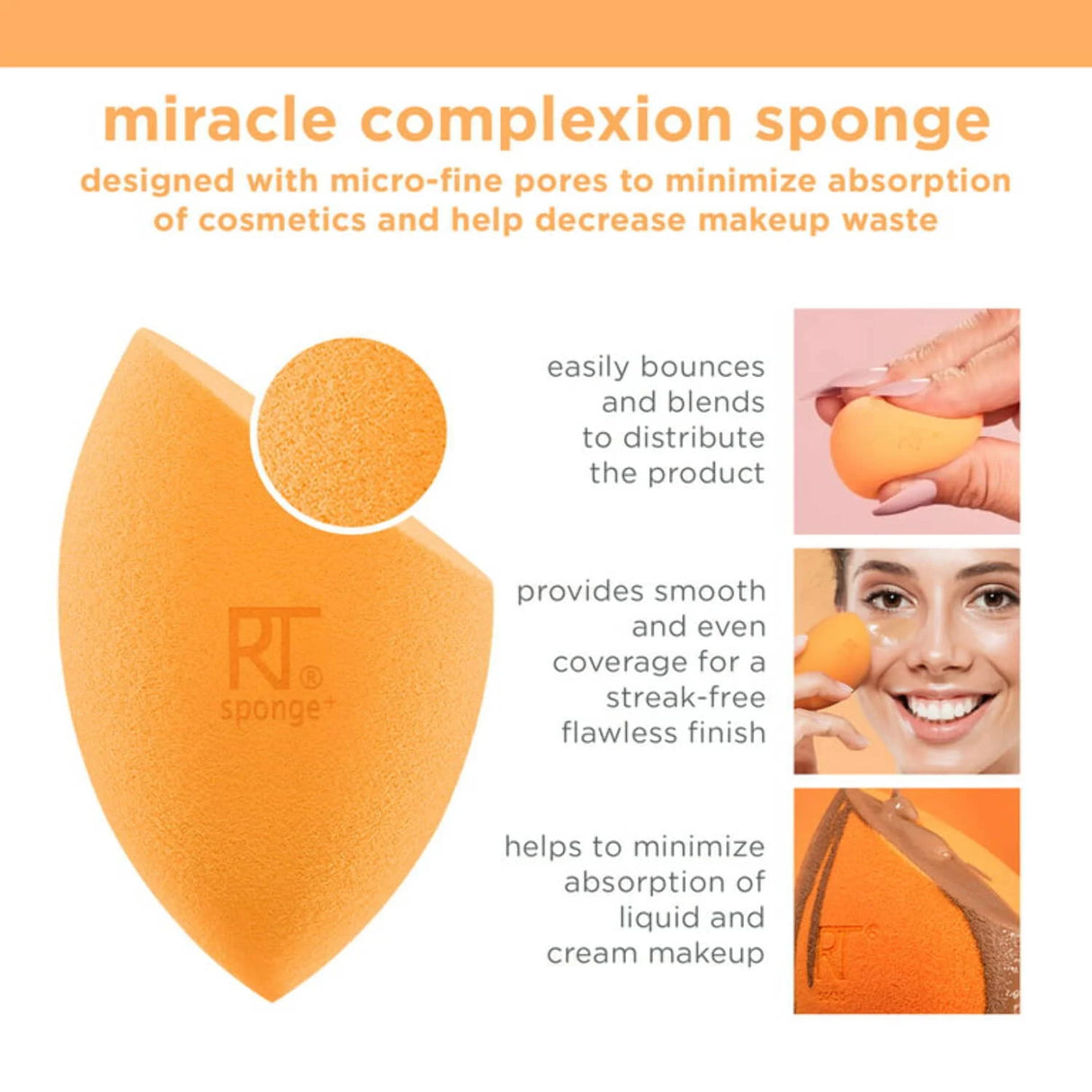 Real Techniques Miracle Complexion Makeup Sponge with Travel Case-079625019742-LR-361242-3-LR eShop