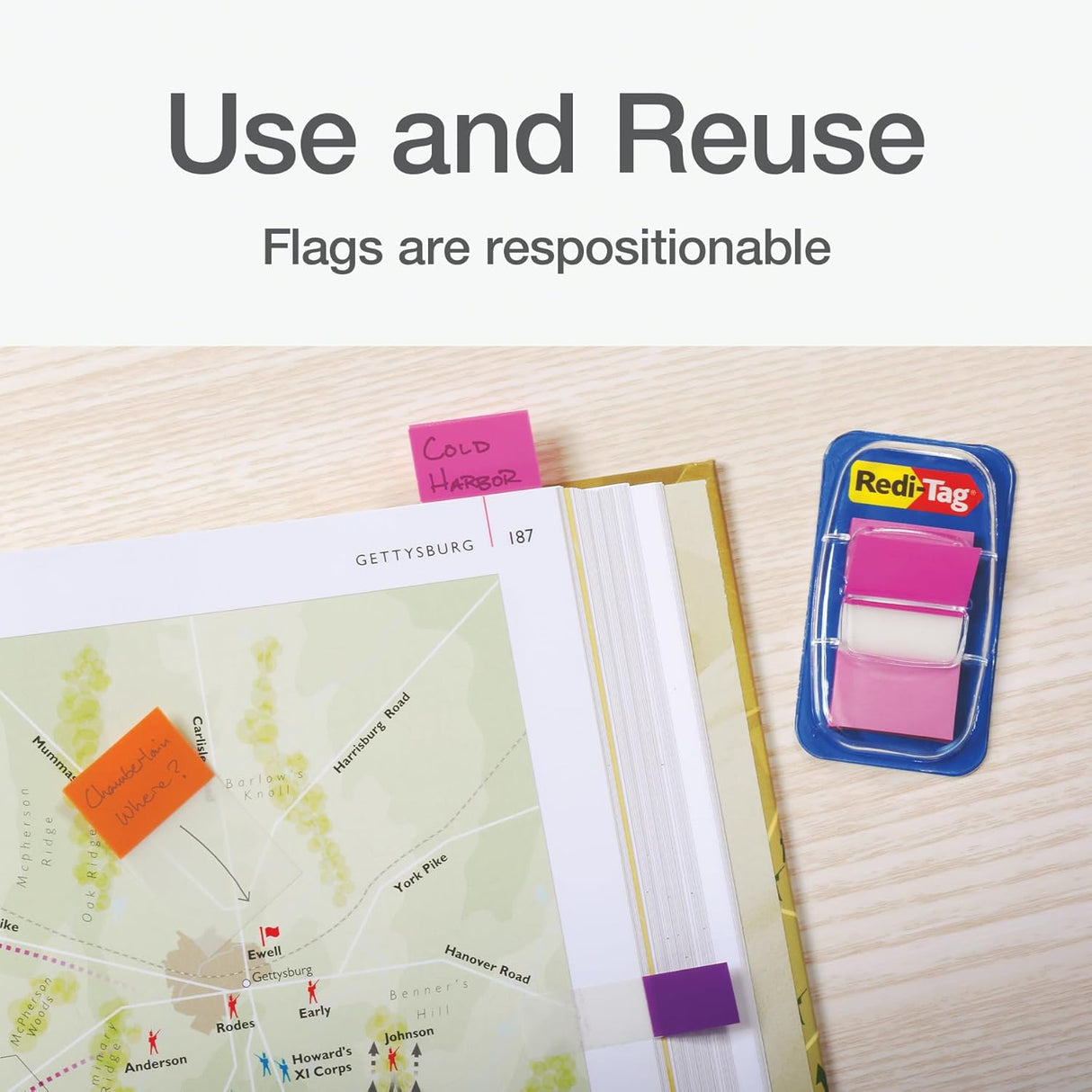 Redi-Tag Pop Up Page Flags - Assorted Colors, 270 count-012534023462-LR-362710-5-LR eShop
