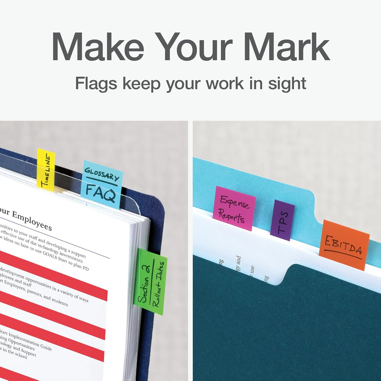 Redi-Tag Pop Up Page Flags - Assorted Colors, 270 count-012534023462-LR-362710-6-LR eShop