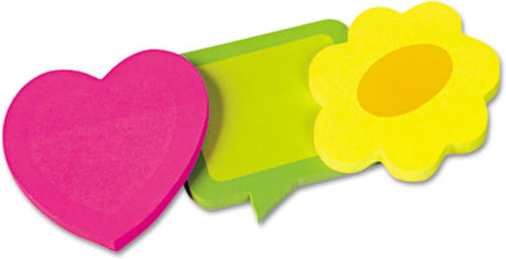 Redi-Tag Removable Paper Sticky Note - Assorted Neon Shapes, 3 count-012534412006-LR-362711-2-LR eShop