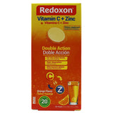 Redoxon Vitamin C + Zinc Tablets - Orange, 20ct-894162000707-LR-355679-1-LR eShop