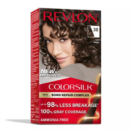 REVLON ColorSilk Permanent Hair Color with Bond Repair Complex - 30 Dark Brown-309970184650-LR-344515-1-LR eShop