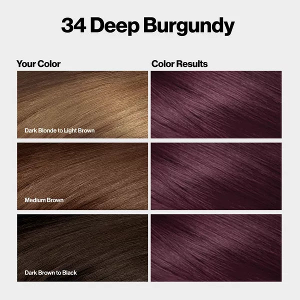 REVLON ColorSilk Permanent Hair Color with Bond Repair Complex - 34 Deep Burgundy-309970184698-LR-344516-3-LR eShop