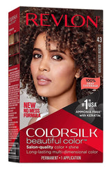 REVLON ColorSilk Permanent Hair Color with Bond Repair Complex - 43 Medium Golden Brown-309970184759-LR-344518-1-LR eShop