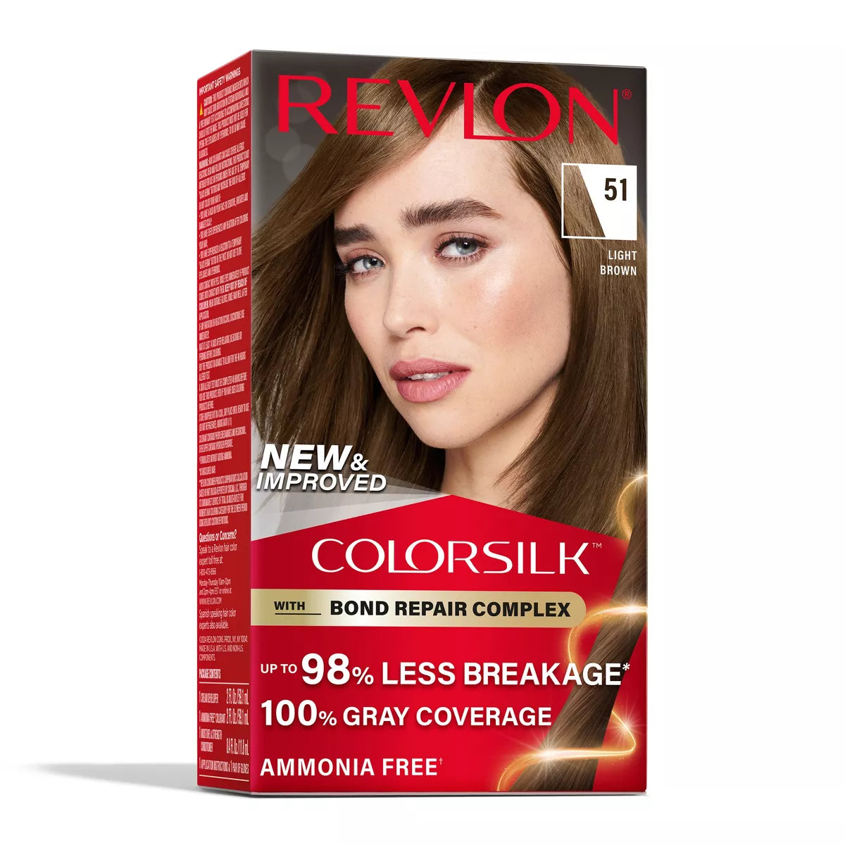 REVLON ColorSilk Permanent Hair Color with Bond Repair Complex - 51 Light Brown-309970184834-LR-344522-1-LR eShop