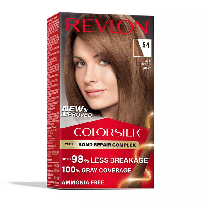 REVLON ColorSilk Permanent Hair Color with Bond Repair Complex - 54 Light Golden Brown-309970184858-LR-344523-1-LR eShop