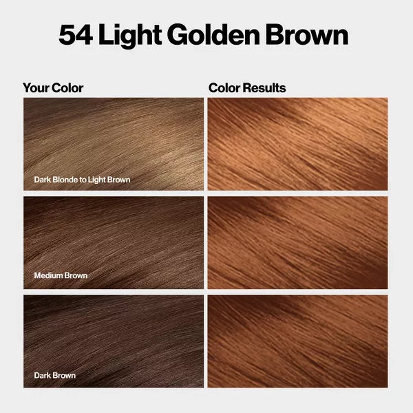 REVLON ColorSilk Permanent Hair Color with Bond Repair Complex - 54 Light Golden Brown-309970184858-LR-344523-3-LR eShop