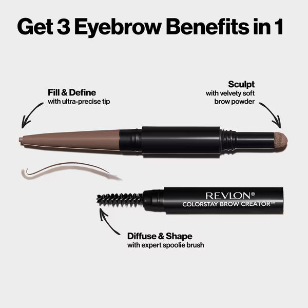 REVLON ColorStay Brow Creator Brow Pencil & Powder - 600 Blonde-309977334010-LR-326805-7-LR eShop