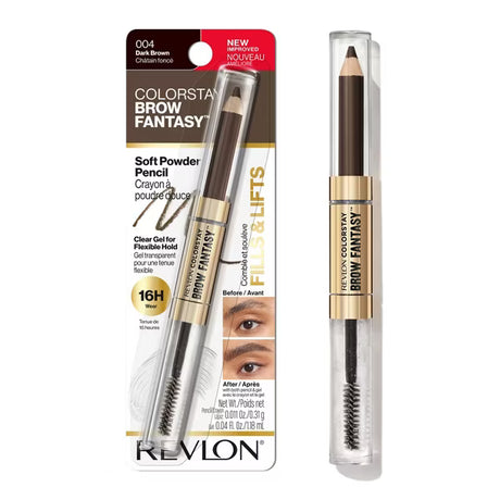 REVLON ColorStay Brow Fantasy Pencil & Gel - 104 Dark Brown-309970231125-LR-351639-1-LR eShop