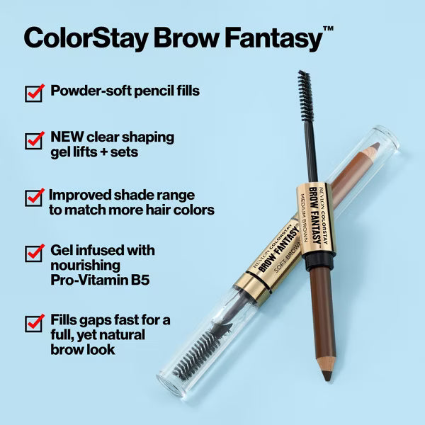 REVLON ColorStay Brow Fantasy Pencil & Gel - 104 Dark Brown-309970231125-LR-351639-4-LR eShop