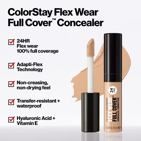 REVLON ColorStay Flex Wear Full Cover Concealer - 030 Light Medium-309970213466-LR-351638-4-LR eShop