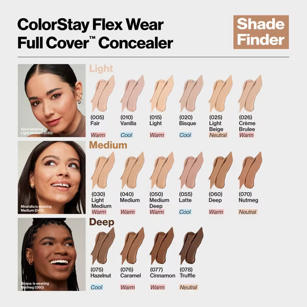 REVLON ColorStay Flex Wear Full Cover Concealer - 030 Light Medium-309970213466-LR-351638-9-LR eShop