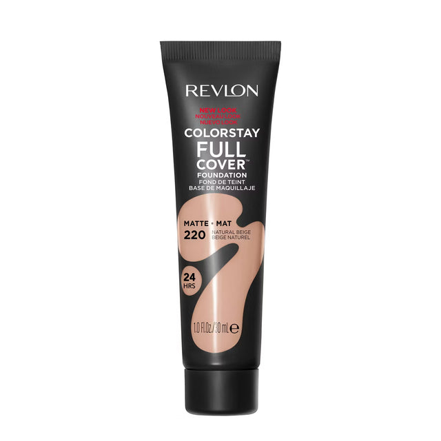 REVLON ColorStay Full Cover Longwear Matte Foundation - 220 Natural Beige-309971335068-LR-322962-1-LR eShop