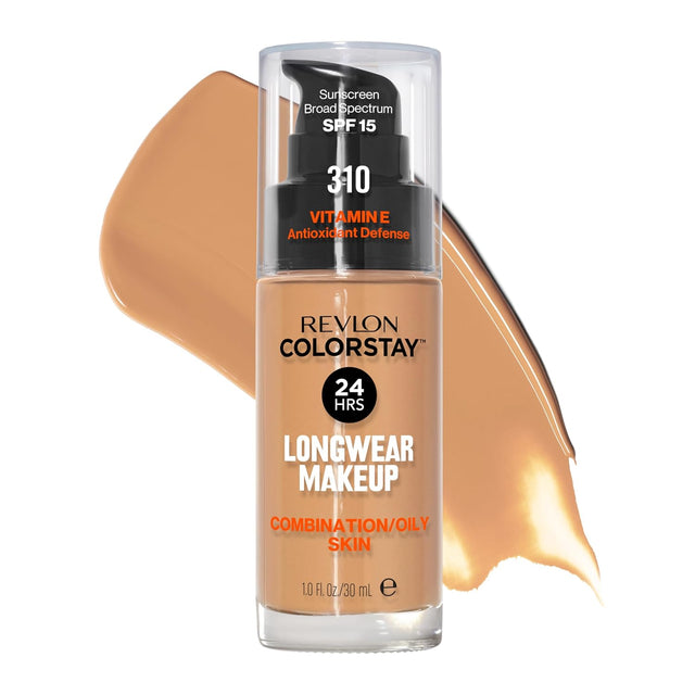 REVLON ColorStay Longwear Makeup for Combination & Oily Skin - 310 Warm Golden-309975410099-LR-174269-1-LR eShop