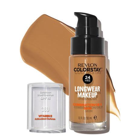 REVLON ColorStay Longwear Makeup for Combination & Oily Skin - 360 Golden Caramel-309975410143-LR-174275-1-LR eShop