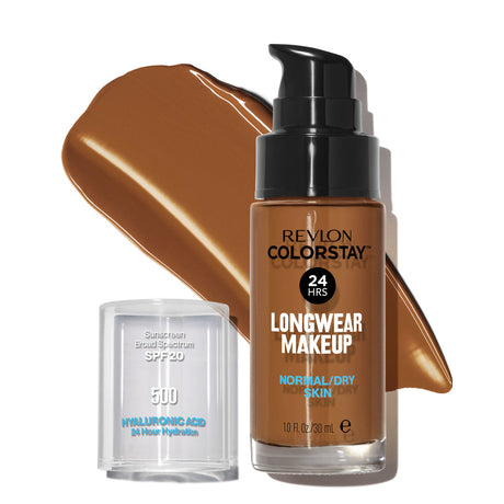 REVLON ColorStay Makeup for Normal & Dry Skin - 500 Walnut-309970002527-LR-327455-1-LR eShop