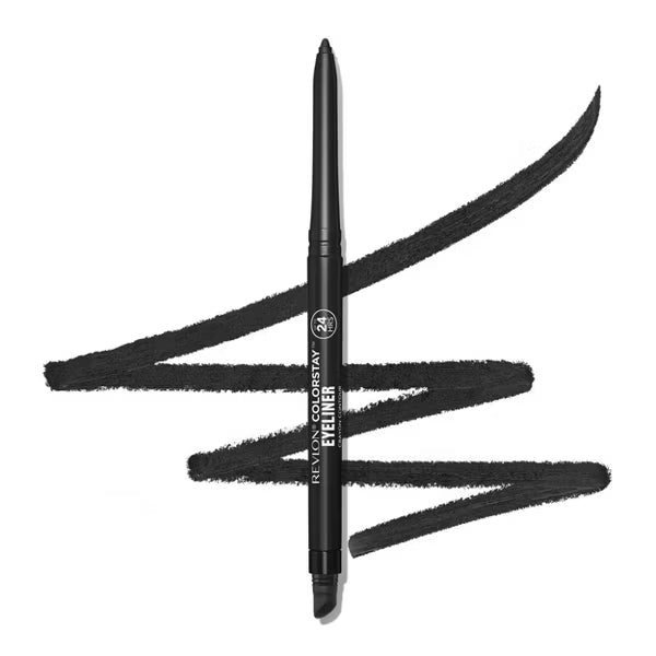 REVLON ColorStay Pencil Waterproof Eyeliner With Built-In Sharpener - 201 Black-309973978010-LR-161640-2-LR eShop