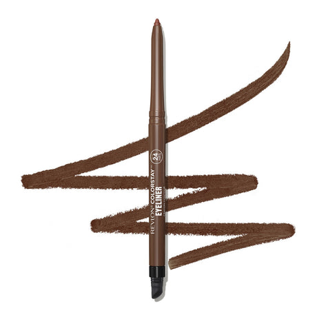 REVLON ColorStay Pencil Waterproof Eyeliner With Built-In Sharpener - 203 Brown-309973978034-LR-161642-2-LR eShop