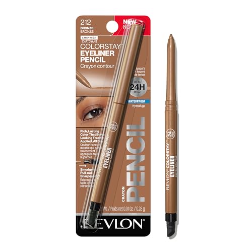 REVLON ColorStay Pencil Waterproof Eyeliner With Built-In Sharpener - 212 Bronze-309970263775-LR-358339-1-LR eShop