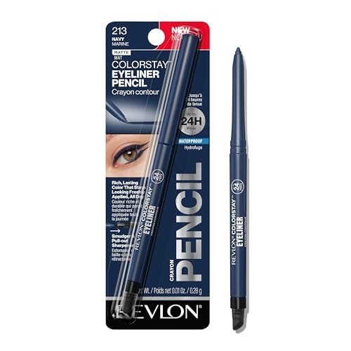 REVLON ColorStay Pencil Waterproof Eyeliner With Built-In Sharpener - 213 Navy-309970263782-LR-358340-1-LR eShop