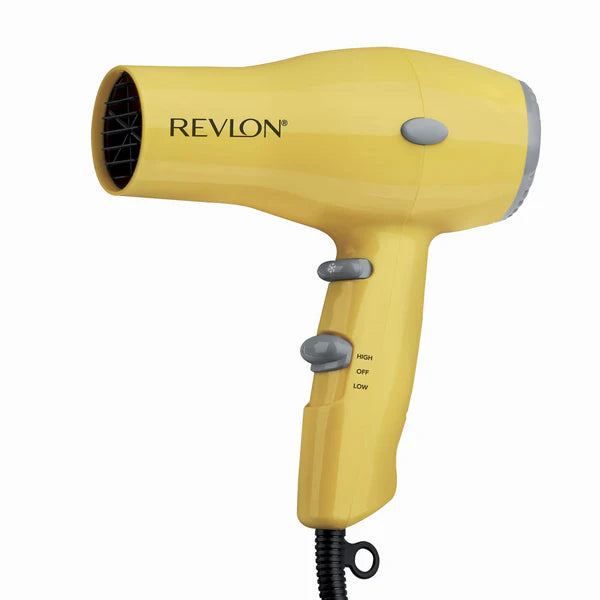 REVLON Compact Hair Dryer - Yellow, 1875 Watts-0761318052609-LR-355582-1-LR eShop