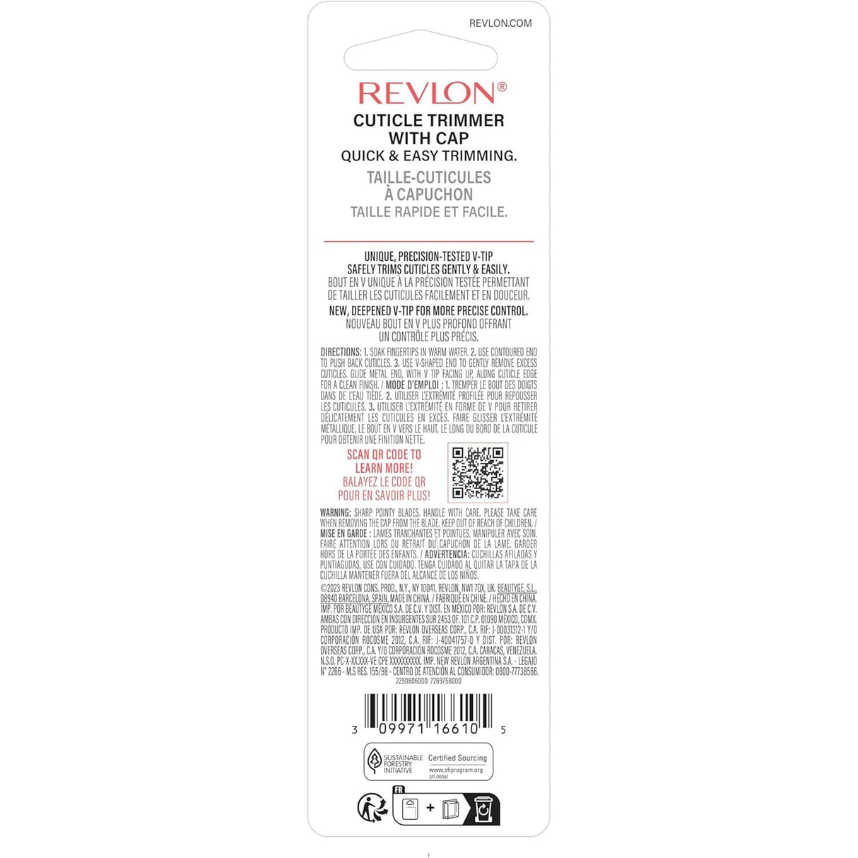 REVLON Cuticle Trimmer With Cap-309971166105-LR-119052-9-LR eShop