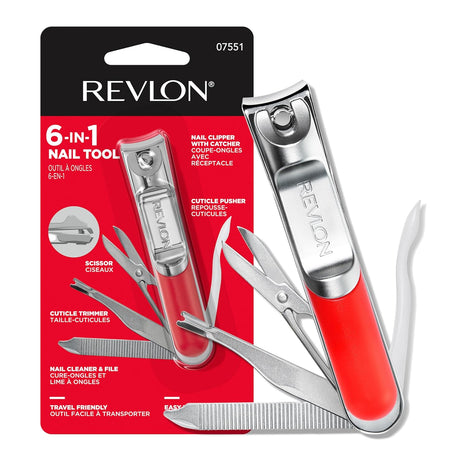 REVLON Heavy Duty Nail Clipper 6-In-1 Nail Tool-309970075514-LR-338517-1-LR eShop