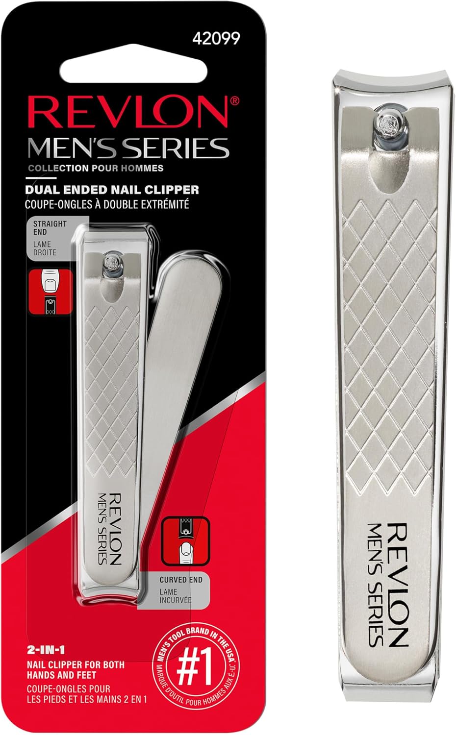 REVLON Men's Series Dual Ended Nail Clipper-309975420999-LR-309753-1-LR eShop