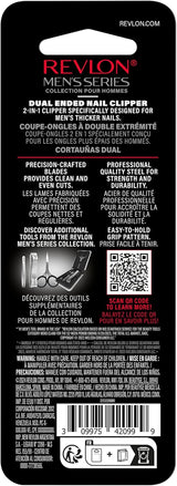REVLON Men's Series Dual Ended Nail Clipper-309975420999-LR-309753-10-LR eShop