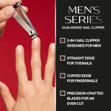 REVLON Men's Series Dual Ended Nail Clipper-309975420999-LR-309753-4-LR eShop