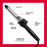 REVLON Perfect Heat Triple Ceramic Curling Iron, 1"-761318200512-LR-188351-5-LR eShop