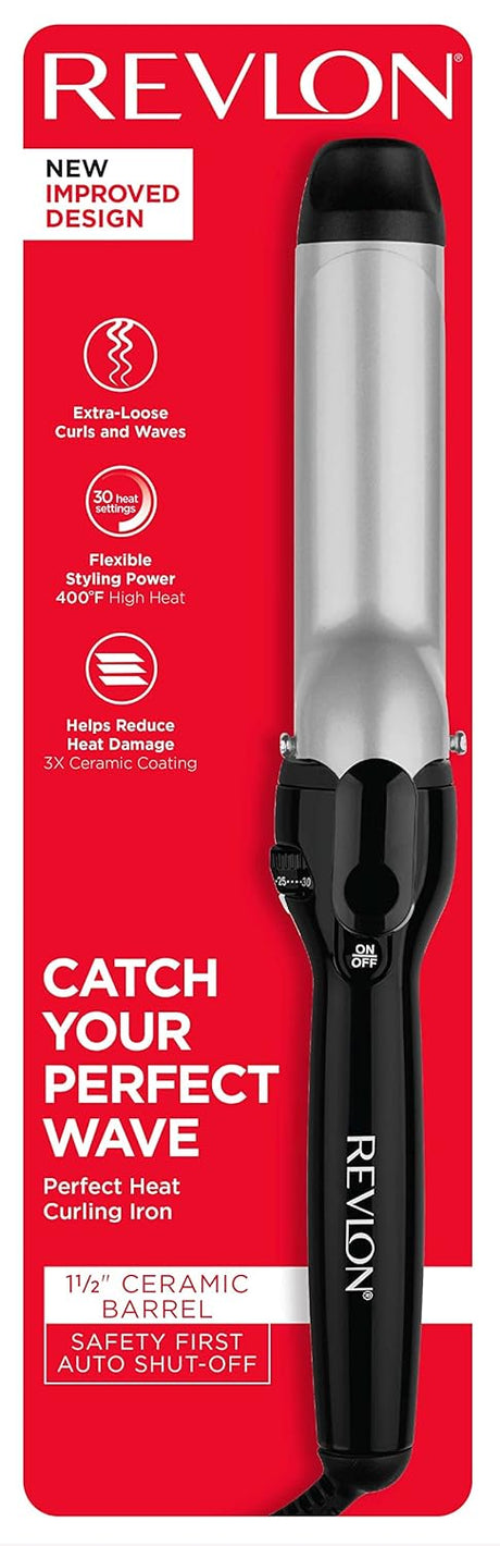 REVLON Perfect Heat Triple Ceramic Curling Iron, 1.5"-761318200505-LR-188349-1-LR eShop
