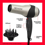 REVLON Perfect Heat Volumizing Turbo Hair Dryer, 1875 Watts-761318004738-LR-291085-6-LR eShop