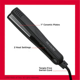 REVLON Smooth & Straight Ceramic Flat Iron, 1"-761318020431-LR-246031-5-LR eShop