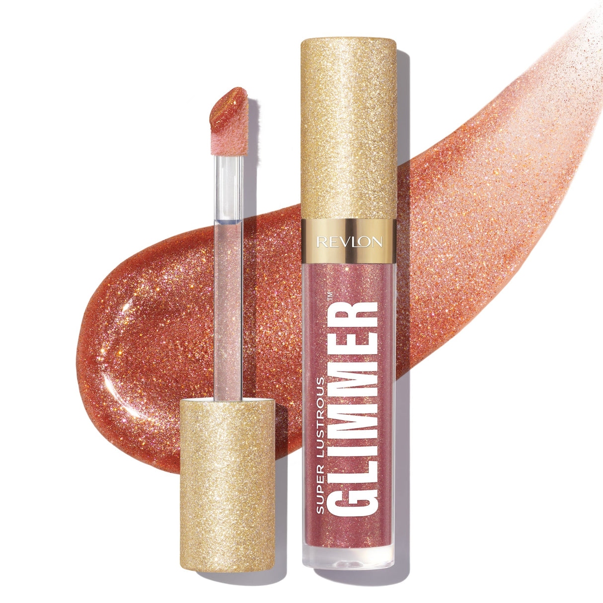 REVLON Super Lustrous Glimmer Gloss - 005 Glazed Almond-309970174187-LR-356894-1-LR eShop