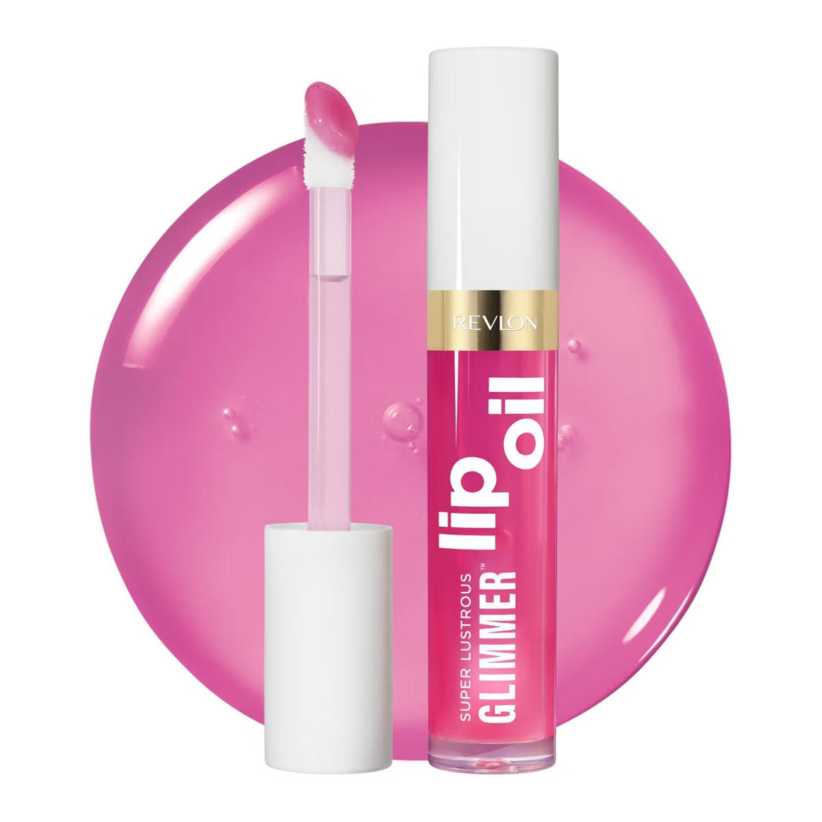REVLON Super Lustrous Glimmer Lip Oil - 004 Gone Rose-309970270971-LR-356927-1-LR eShop