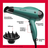REVLON Volume Booster Hair Dryer - Green-761318350361-LR-355592-7-LR eShop