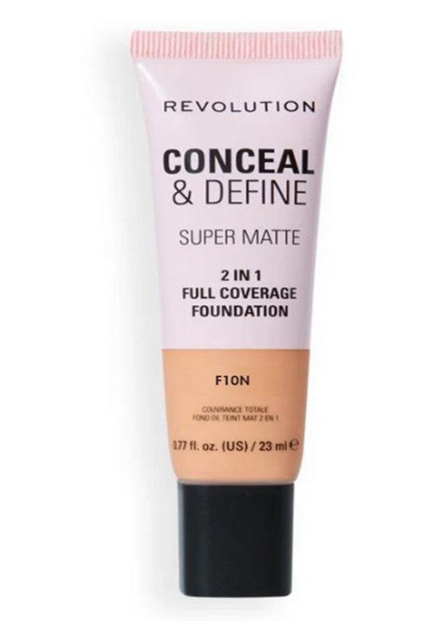 REVOLUTION Conceal and Define Full Coverage Tube Foundation - F10N, 0.77 oz-5057566846820-LR-361932-1-LR eShop